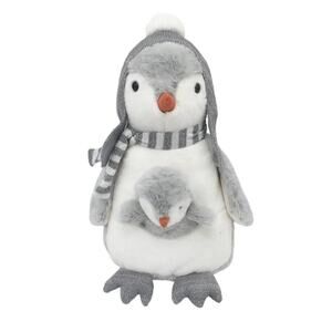 NEW Mon Ami Pebbles The Penguin and Baby Set Plush, NWT